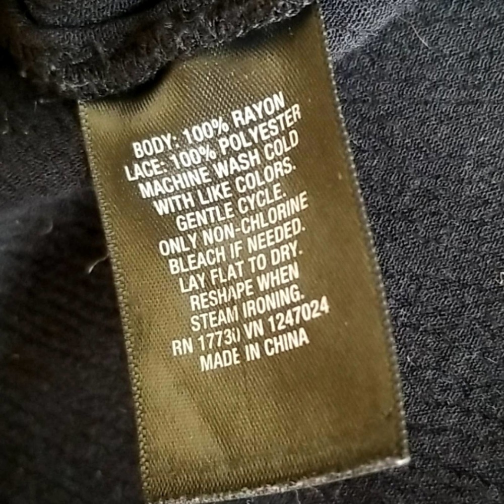 Mossimo Black Long Sleeve Bobo Type Top - Picture 8 of 8